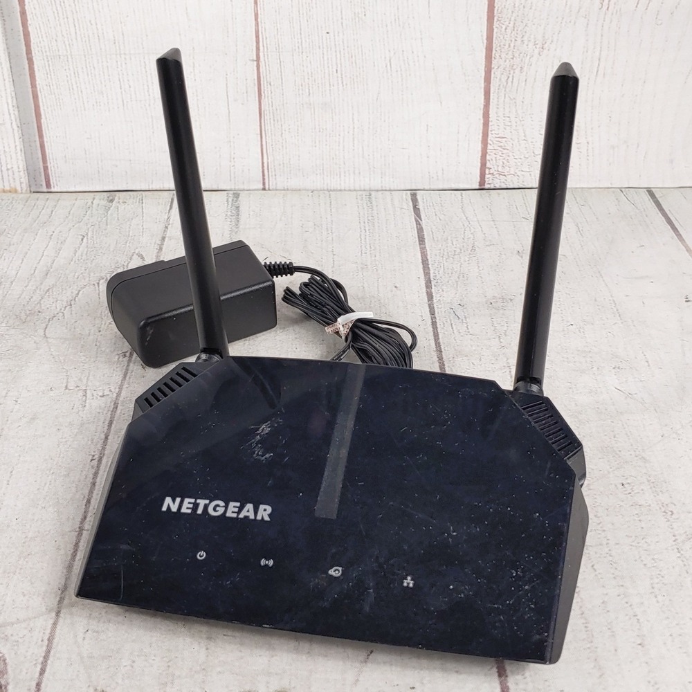 TESTED Netgear AC1200 WiFi Router Model R6120 Dual Band Wireless with Power Cord